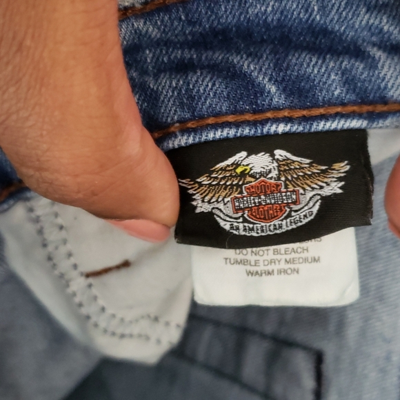 Harley Davidson Straight Leg Jeans (Long) - Picture 6 of 13